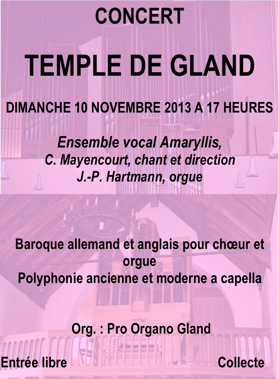 Affiche Gland